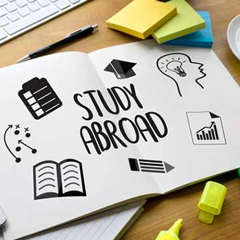 Why are funds a major roadblock in international study?